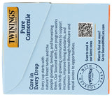 Twinings of London Pure Camomile Herbal Tea Bags, 20 ct