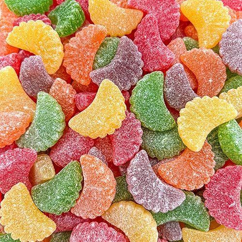 Fruit Slices Jelly Candy 2.2 Pound Bag | Assorted Fruit Flavors | Old Fashioned Christmas Candy for Festive Holiday Buffets, Cake Decorating