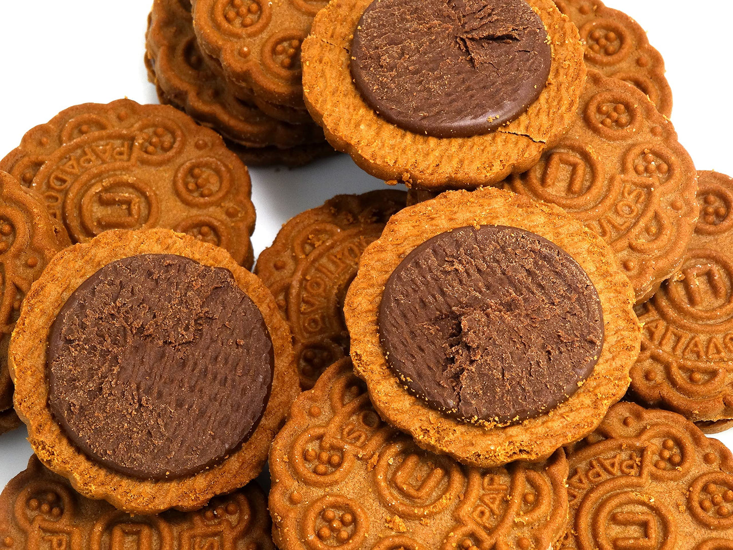 Papadopoulos Greek Sandwich Cookies with Cocoa Filling, 2 Pack. Authentic European Cookies. Inspected and Packed by Cape Moda Albany NY with minimum
