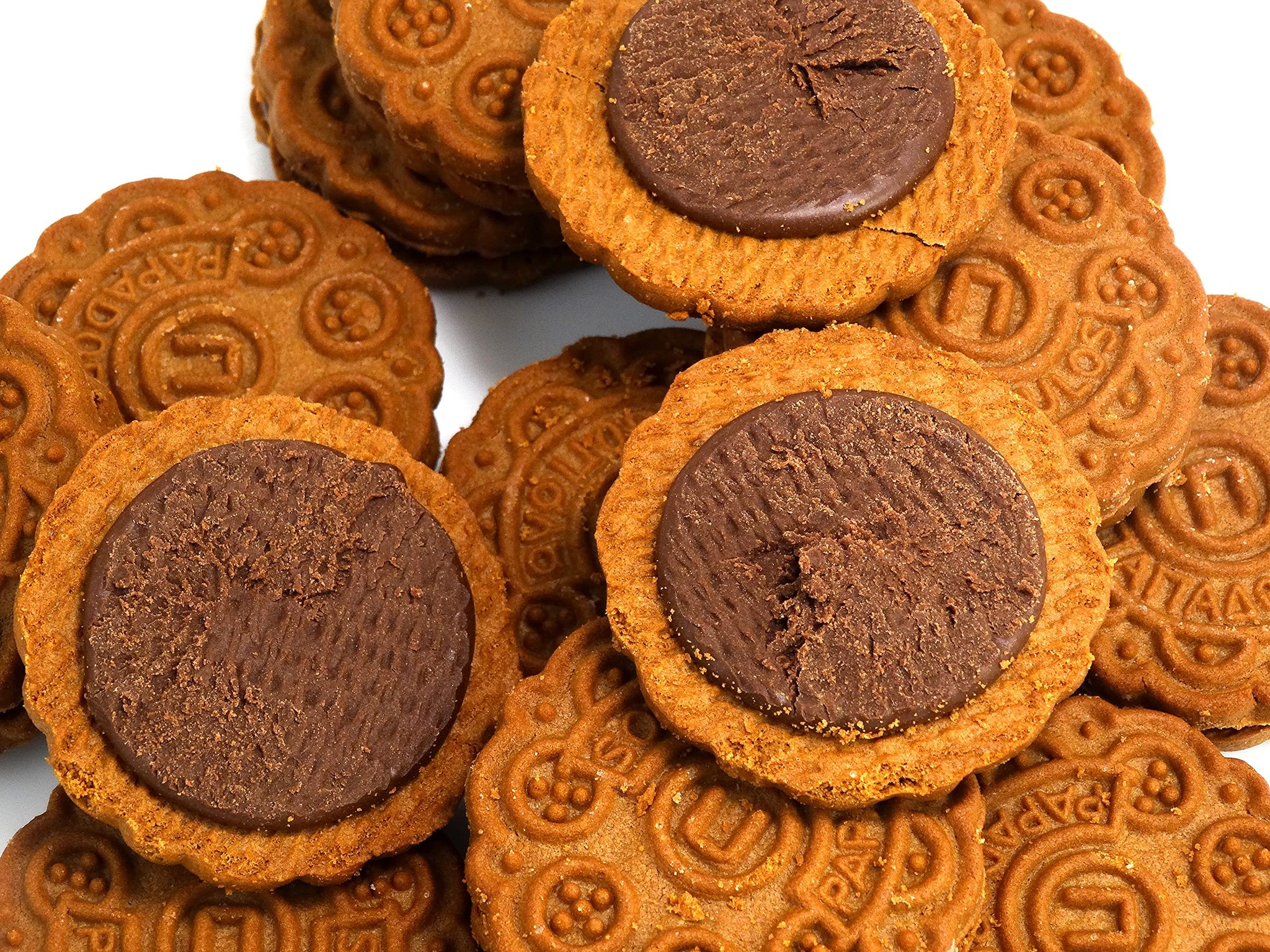 Papadopoulos Greek Sandwich Cookies with Cocoa Filling, 2 Pack. Authentic European Cookies. Inspected and Packed by Cape Moda Albany NY with minimum