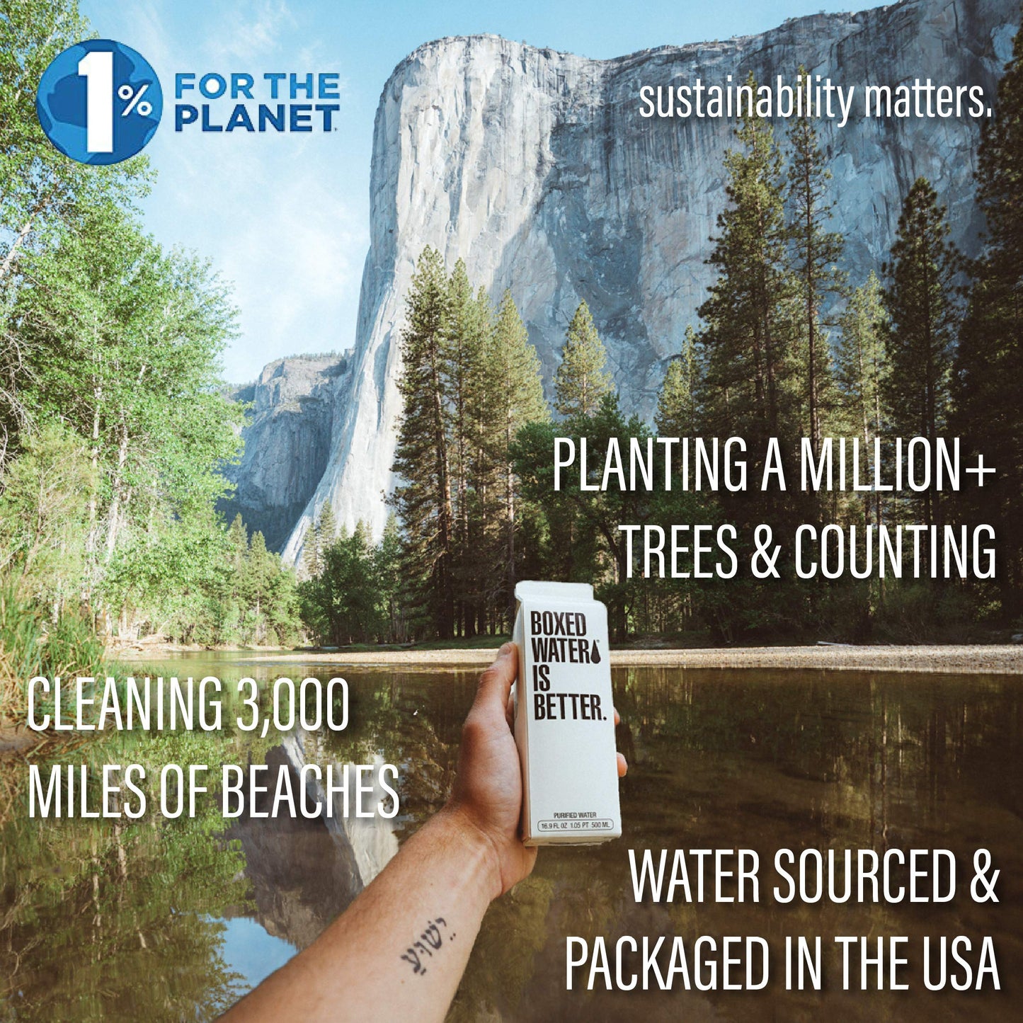 Boxed Water 16.9 oz. (12 Pack) - Purified Drinking Water in Plant-Based Cartons - BPA-Free, Refillable, Reusable - More Sustainable than Premium