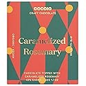 Goodio Organic Chocolate Bar, Caramelized Rosemary 49%, 1.7 Ounce, Vegan, Gluten-free, Soy-Free, non-GMO