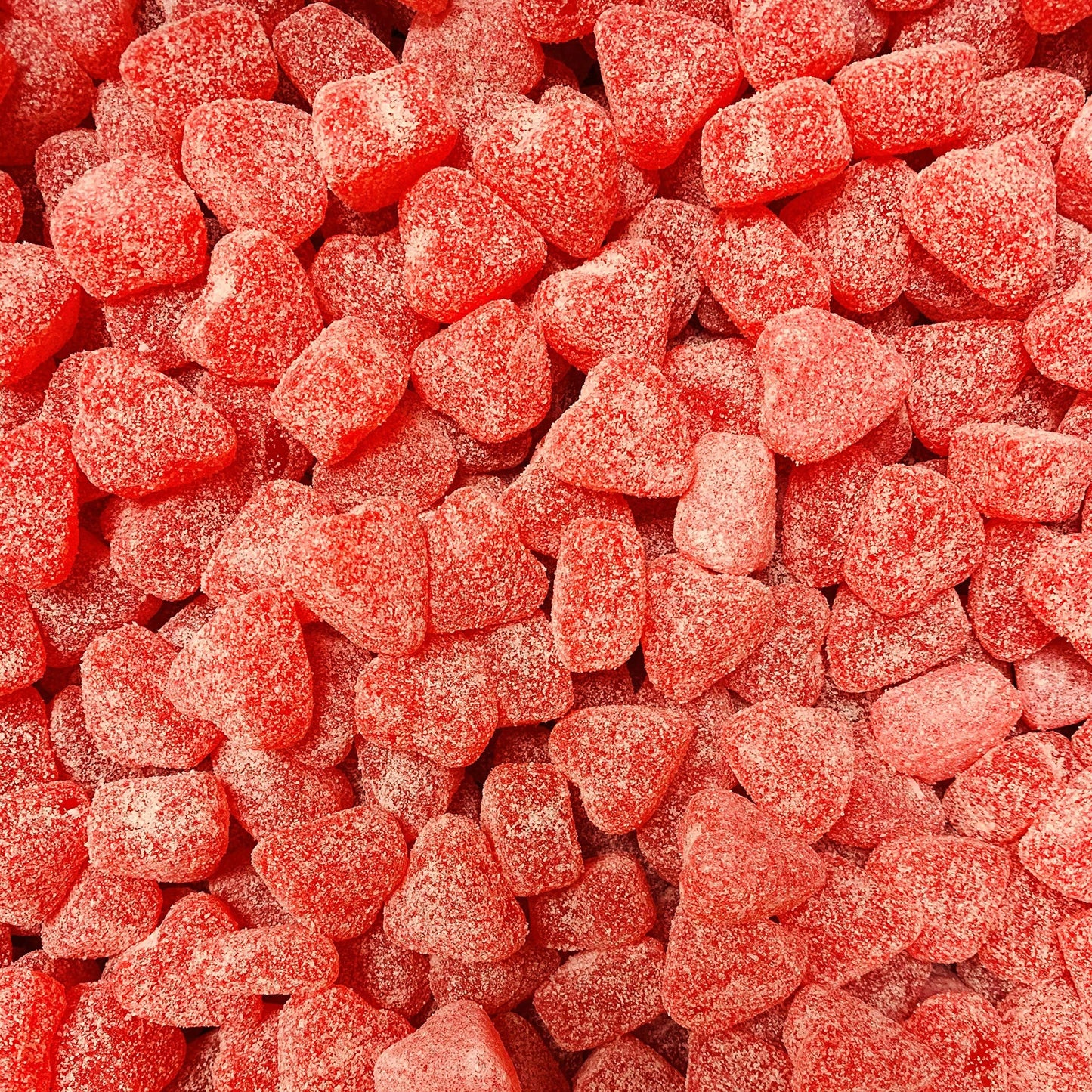 Candy Retailer Valentine's Day Sour Cherry Jelly Hearts 1 Lb.