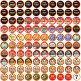 Two Rivers Coffee Pods Compatible with K Cup Brewers Including 2.0, Assorted Flavored Coffee 100 Count