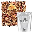 Tealyra - Superfruit Mango - Fruity Herbal Loose Leaf Tea - Goji Berries - Pineapple - Pomegranate - Hot or Iced Drink- Vitamin-Antioxidant-Rich - No