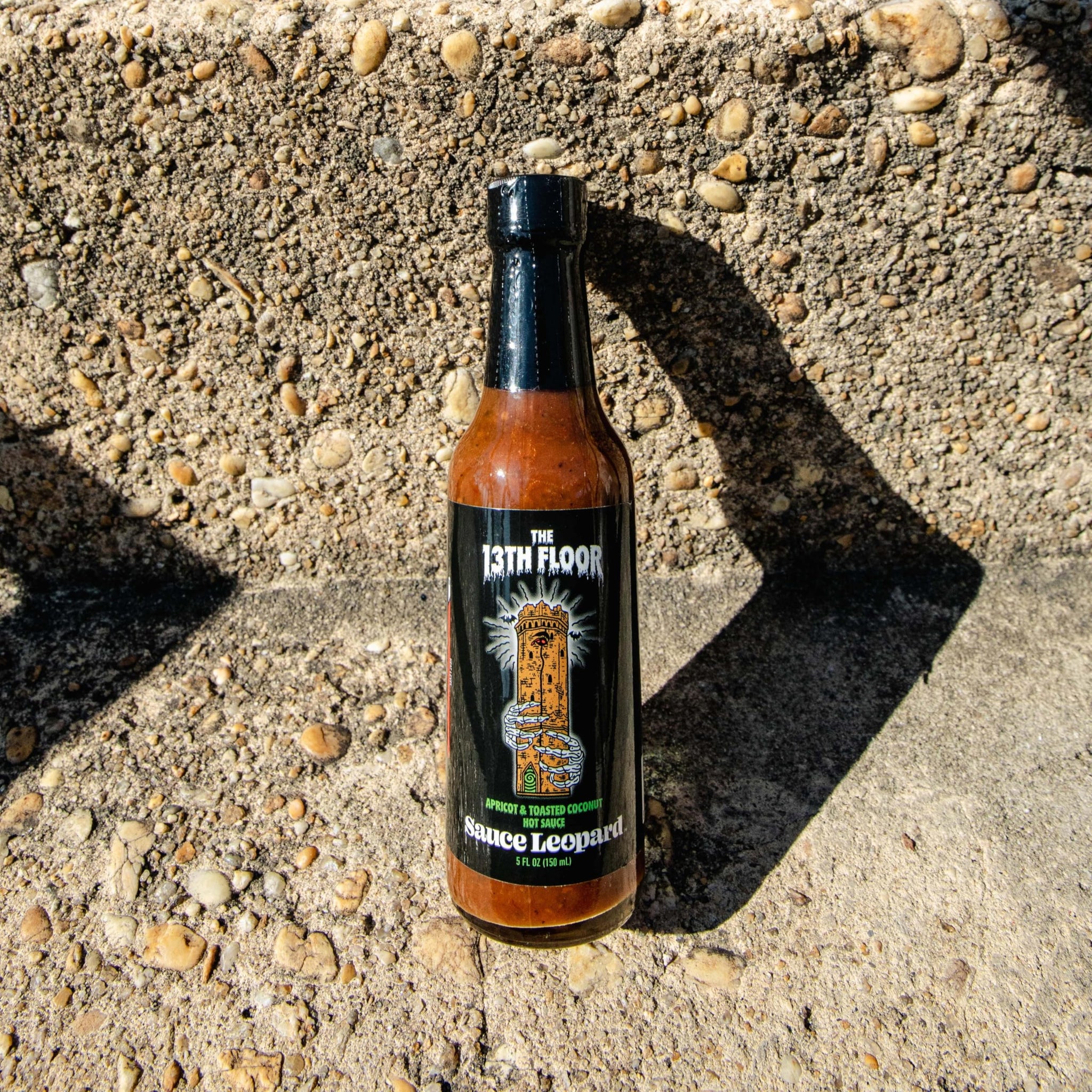 Sauce Leopard Extra Hot Sauce Variety 3-Pack - The Seventh Reaper, The 13th Floor, Homegrown Hell - Ghost Pepper, Carolina Reaper, Spicy Gift Set, 5