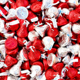 Candykrave Hershey'ss Kisses Red & Silver Chocolate candy - (4 LB 400 pcs) - Bulk chocolate individually wrapped Purple Foil Candy - Delicious Treats