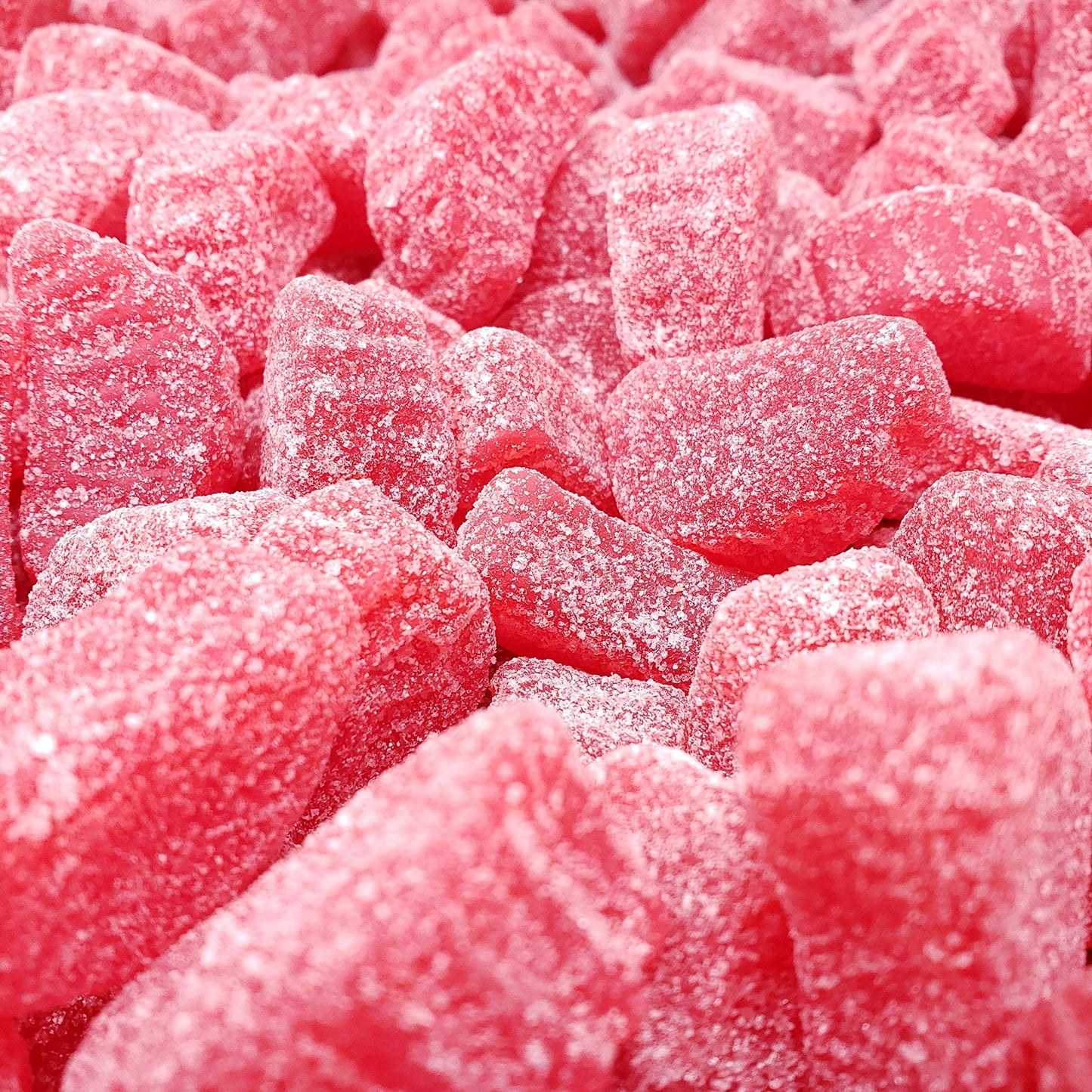 Candy Retailer Cherry Slices Gummy Candy, Sugar Coated Jelly Candy, Chewy Cherry Flavor (2 Pounds)