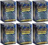 Basilur | "Magic Night " Oriental Tea Collection | 100% Pure Ceylon | 20 Count Foil Enveloped Teabags - Pack of 6