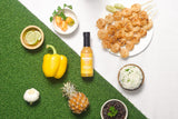 Pineapple And Habanero Hot Sauce By Bravado Spice Gluten Free, Vegan, Low Carb, Paleo Hot Sauce All Natural 5 oz Hot Sauce Bottle Award Winning