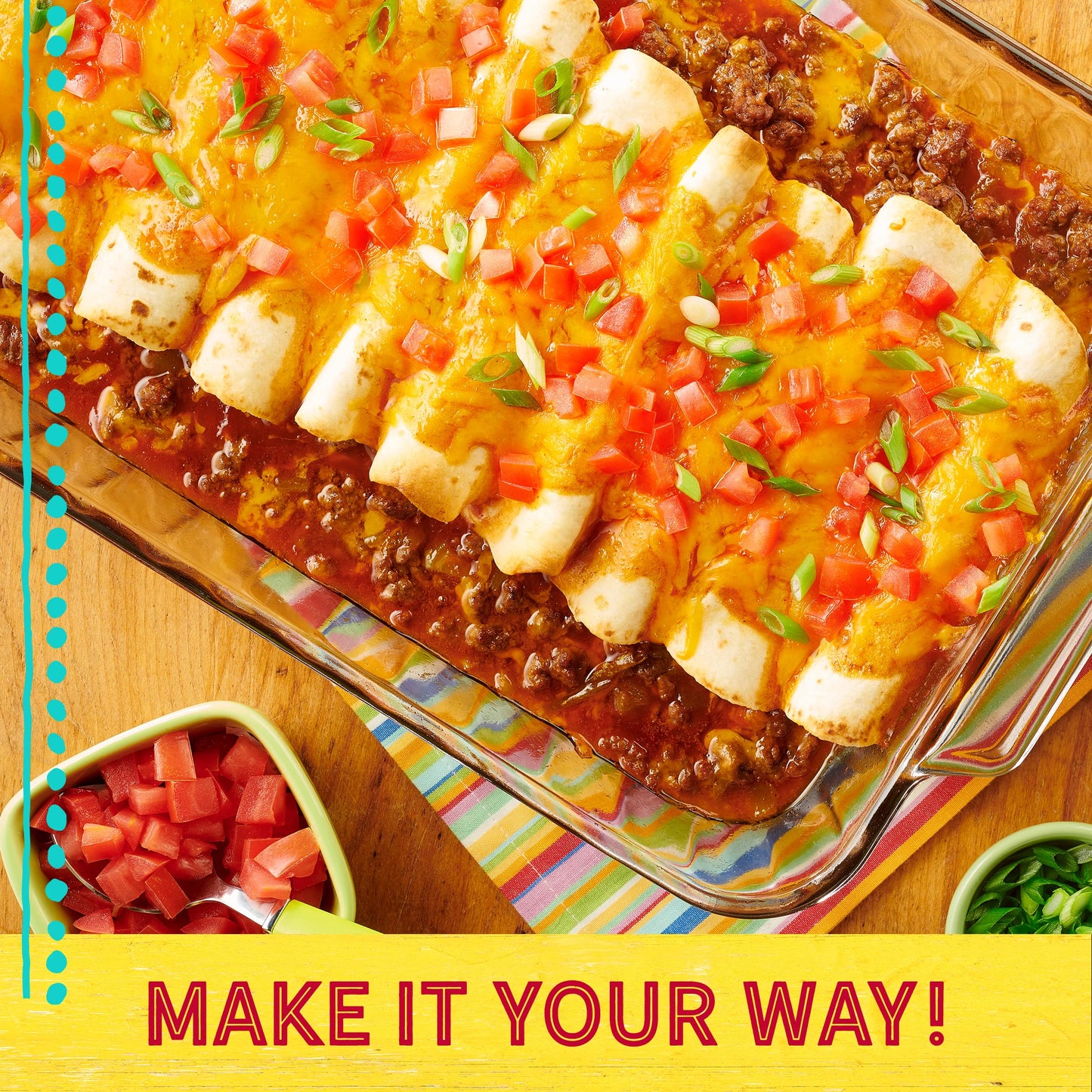 Old El Paso Mild Red Enchilada Sauce, Meal Prep, 19 oz