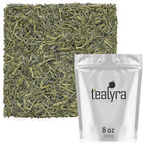 Tealyra - Sencha Fukujyu - Premium Japanese Green Loose Leaf Tea - Antioxidants Rich - Caffeine Medium - 220g (8-ounce)