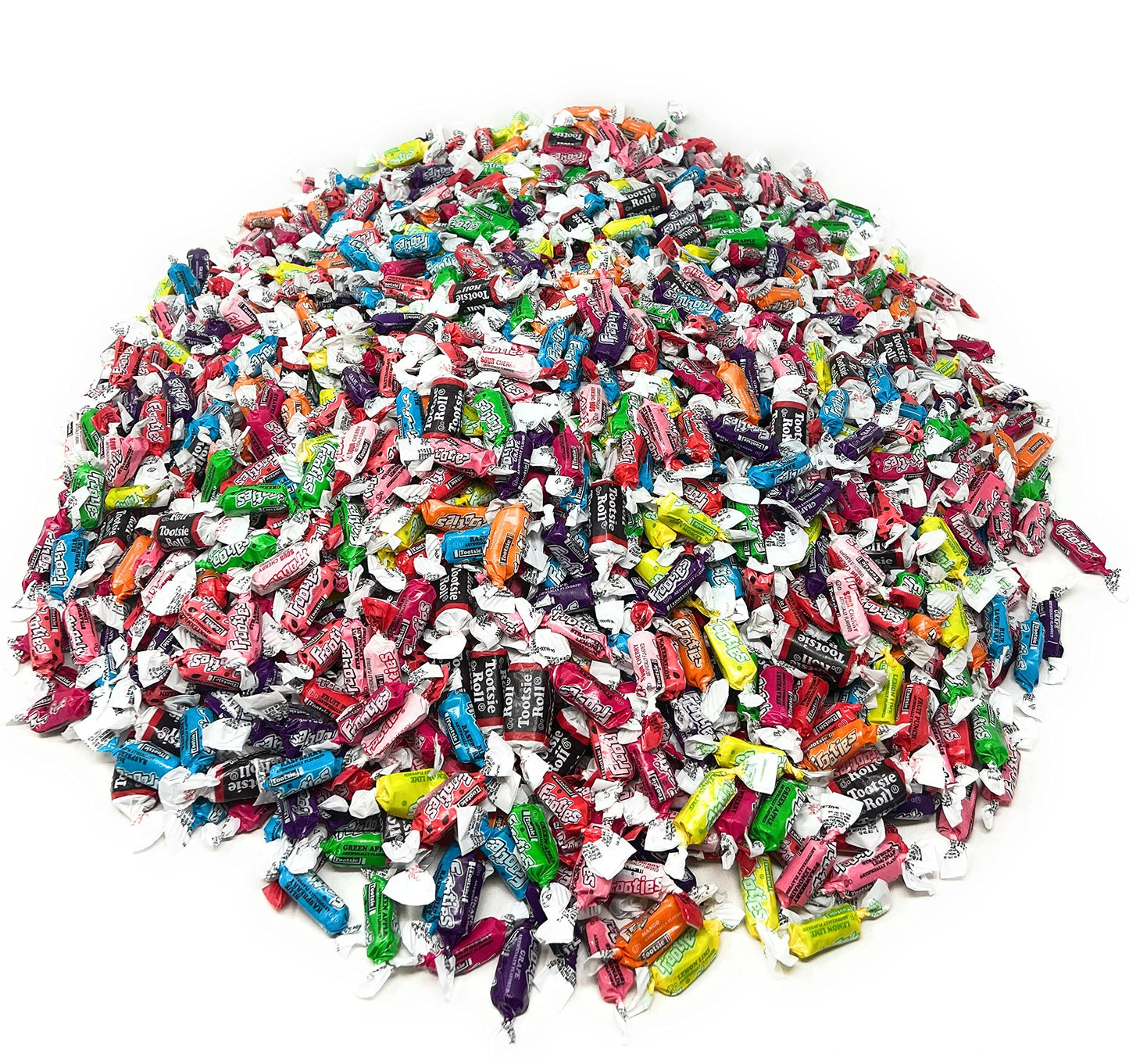 Ultimate American Bulk Party Candy Mix 11 Lbs Tootsie Roll Frooties And Original Chocolate Midgees Fruity Favorites Bag Soft And Chewy Taffy