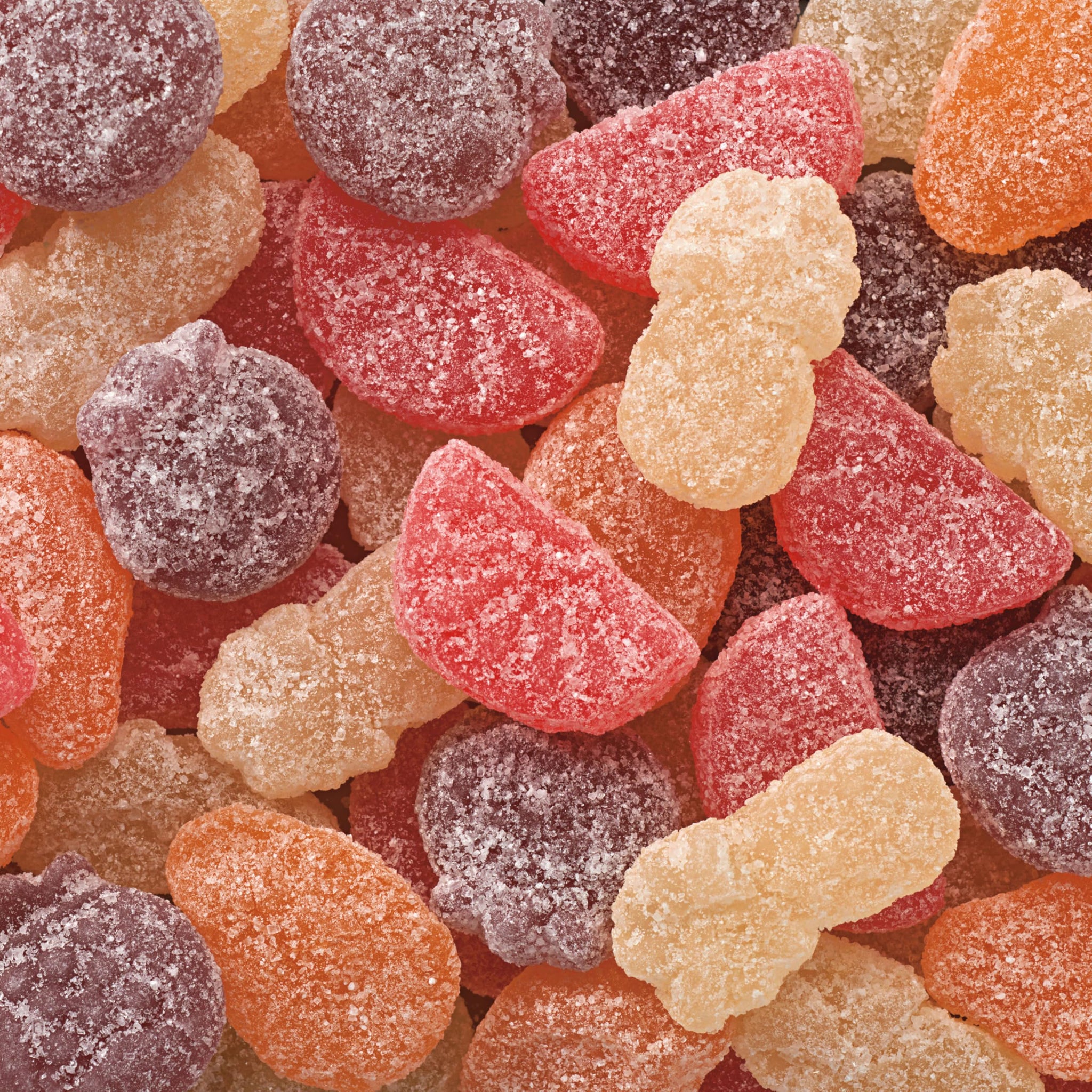 SOUR PATCH KIDS Fruits Tropical Mix Soft & Chewy Gummy Candy, Share Size, 11.11 oz