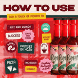 Pisqueya Scotch Bonnet Hot Sauce, Smoky Caribbean Heat, 5 fl oz