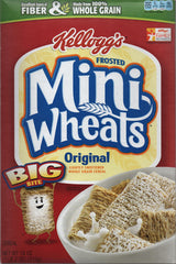 Kellogg's Frosted Mini Wheats Big Bite Cereal 18-ounce (Pack of 2)