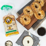 Einstein Bros. Bagels, Take & Toast, Everything, 5 Count, 18.5 Ounce (Frozen)