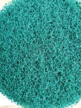 HUAWELL 12 Piece Replacement Scrub Pads, Red and Green 5 inch