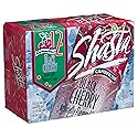 Shasta Black Cherry Soda | Bold, Fruity Cherry Flavor | Caffeine-Free Soft Drink | 12-Pack of 12oz Cans | Crisp, Bubbly Refreshment with a Sweet Kick