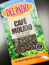 Del Patio Cafe Molido (Ground Coffee) 8.8 Ounces