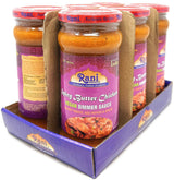 Rani Spicy Butter Chicken Vegan Simmer Sauce 14oz (400g) Glass Jar, Pack of 5 +1 FREE ~ Easy to Use | Vegan | No Colors | All Natural | NON-GMO |
