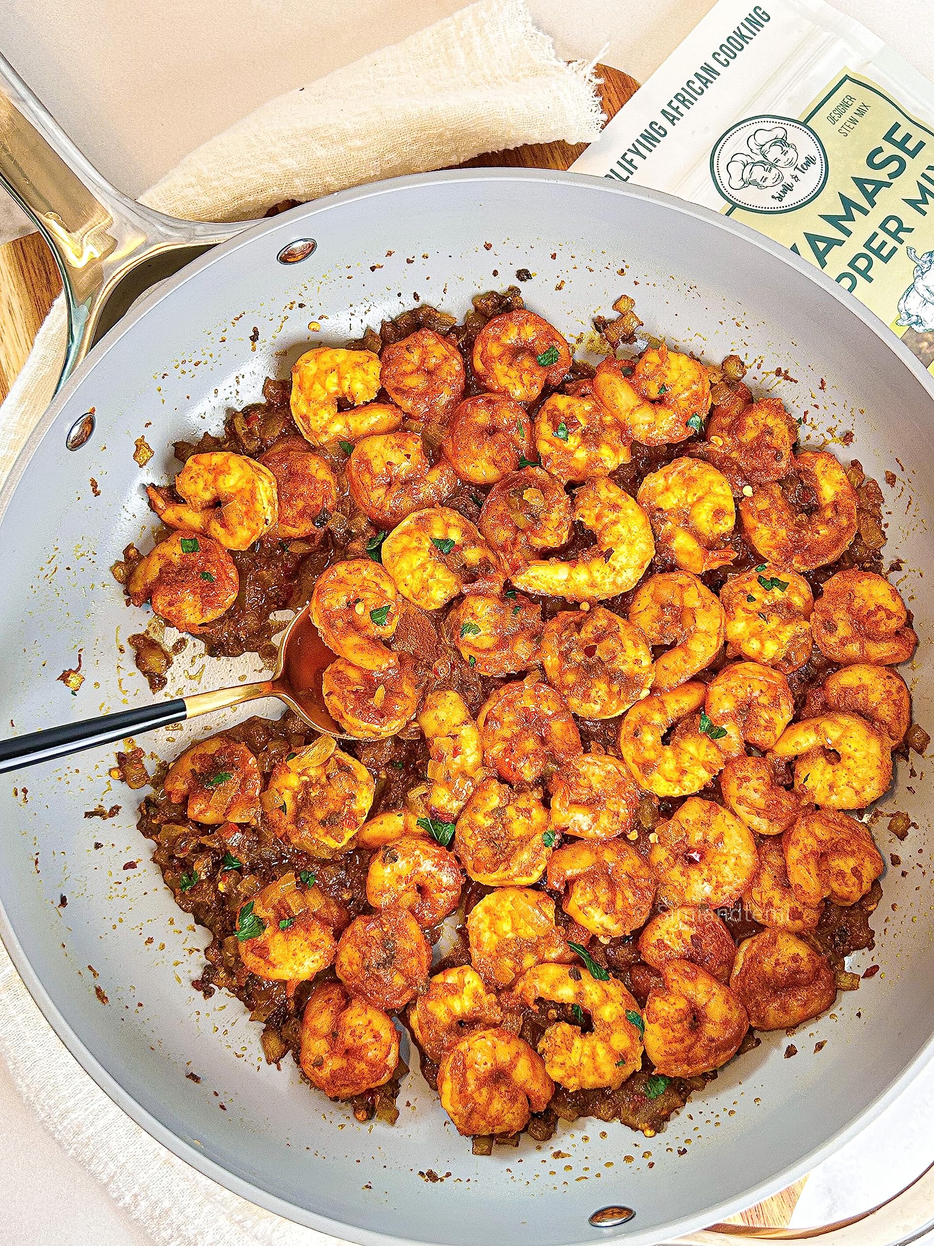 Simi & Temi Ayamase Pepper Mix | Nigerian Stew | No Preservatives| Dried Peppers | 2.75 oz | Mild