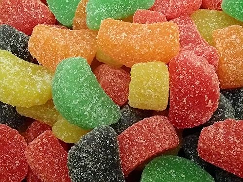 Sunrise Assorted Fruit Slices 1 Pound ( 16 OZ ) By Candy Korner