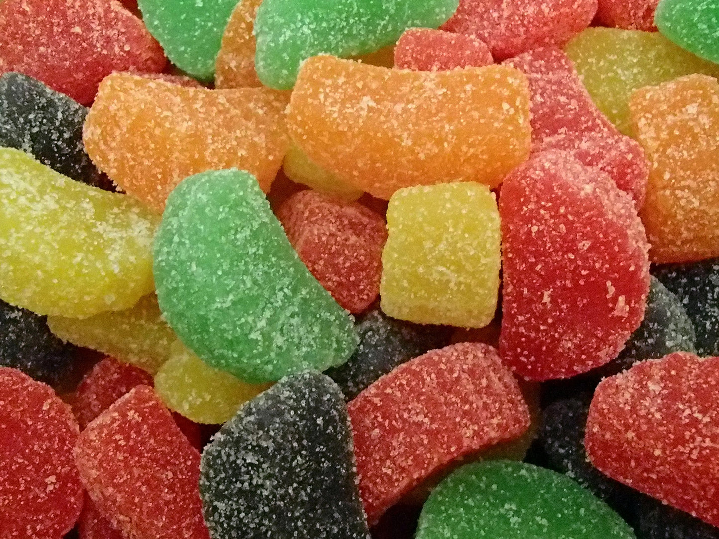 Sunrise Assorted Fruit Slices 1 Pound ( 16 OZ ) By Candy Korner