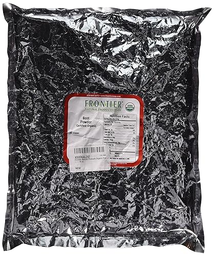 Organic Beet Powder Frontier Natural Products 1 lb Bag