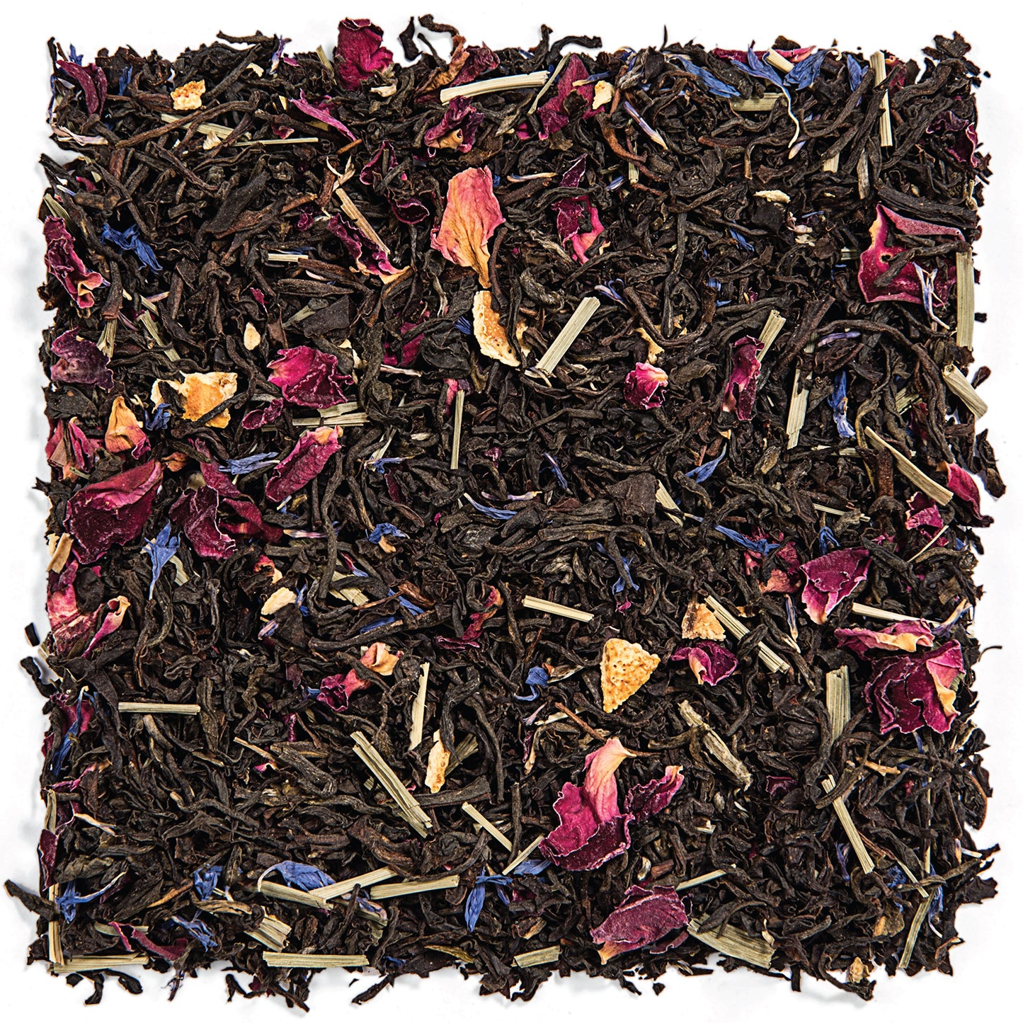 Tealyra - Milady Grey - Delightful Black Loose Leaf Tea - Rose Petals and Lemongrass with Orange - Medium Caffeine - Blend - All Natural - 110g
