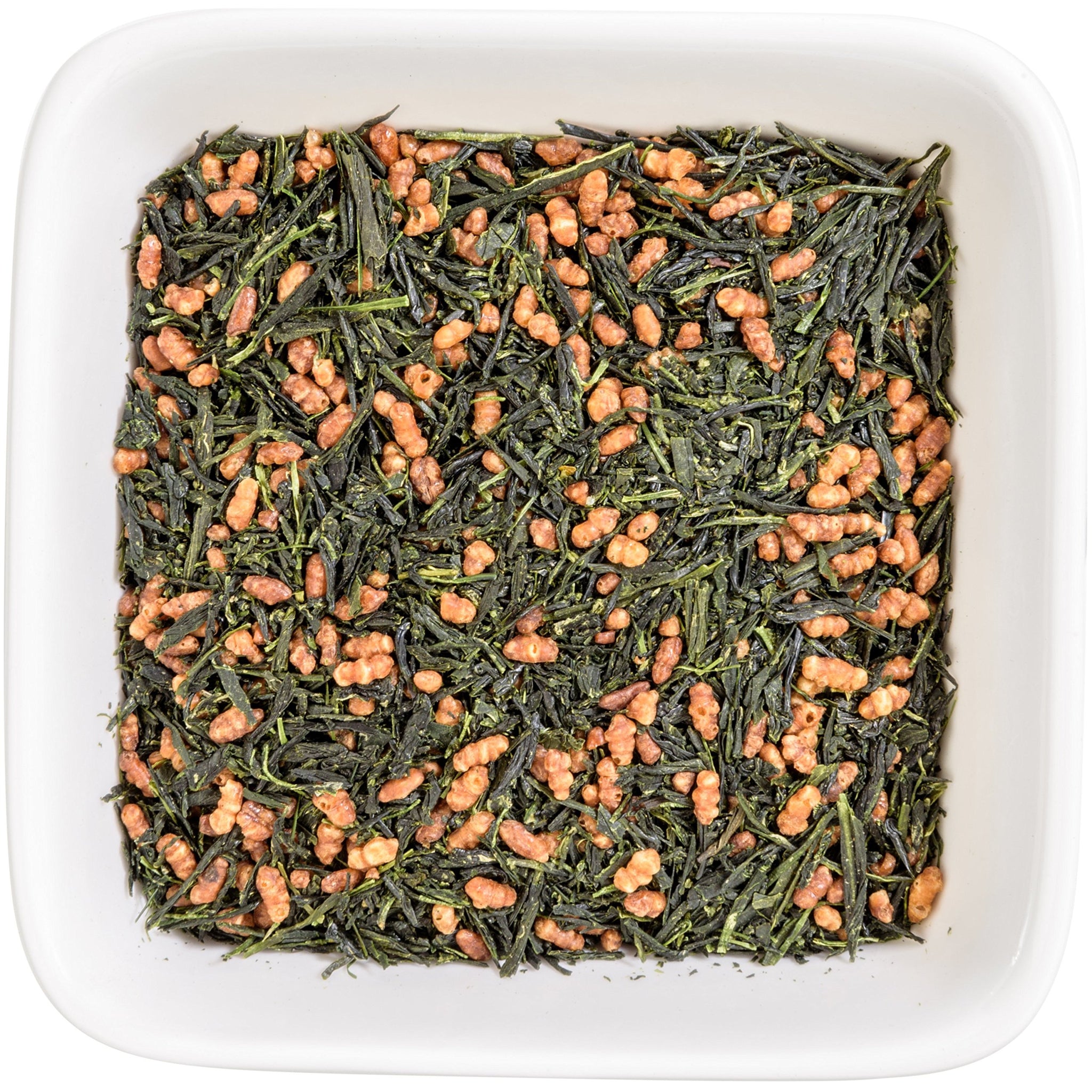 Tealyra - Imperial Gyokuro Genmaicha - Japanese Loose Leaf Tea - Gen Mai Cha Green Tea with Brown Roasted Rice - Caffeine Level Low - 200g (7-ounce)