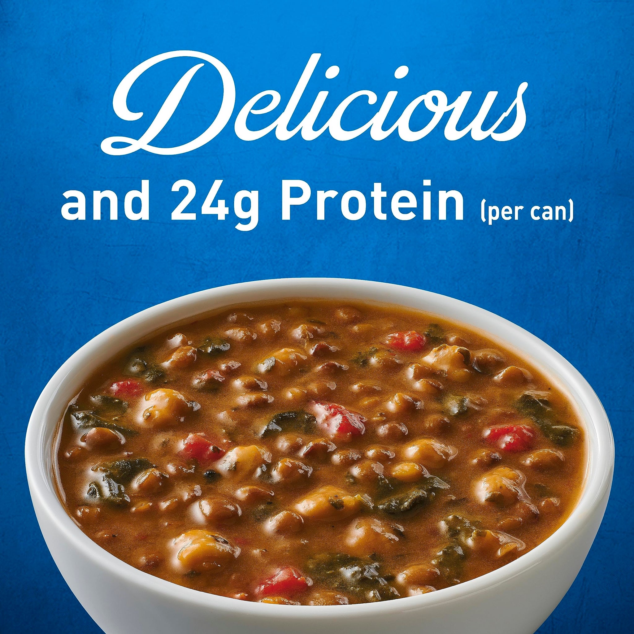 Progresso Mediterranean-Style Lentil Protein Soup, Vegetarian, 19 oz
