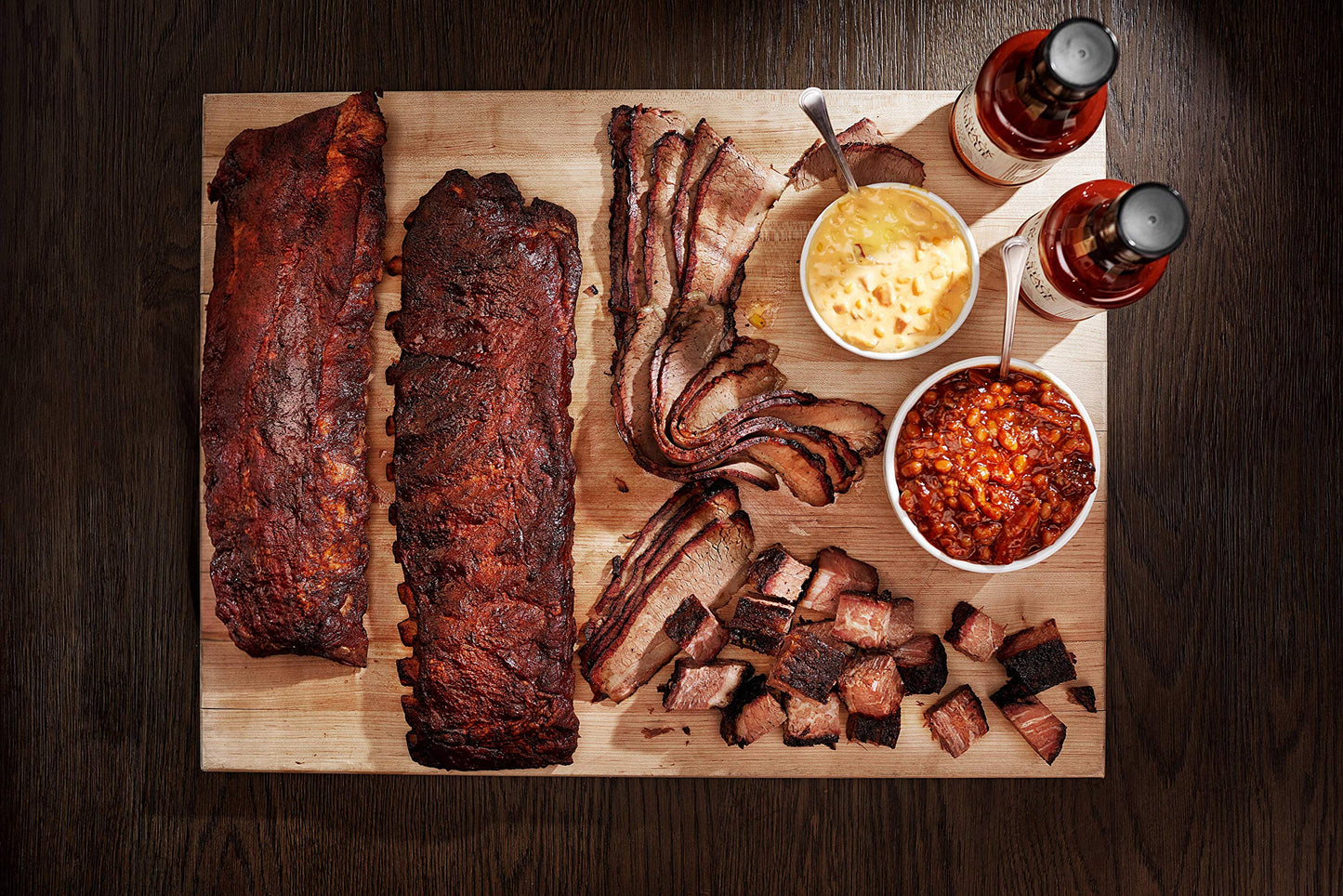 Jack Stack Barbecue Spicy Sauce - Kansas City BBQ Sauce - Spicy Smoked KC BBQ Sauce (2 Pack, 18oz Bottles)