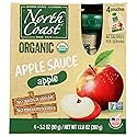 North Coast Organic Apple Sauce in Pouch, 4 Packs, Non GMO, 12.8 Ounces (Pack of 6)