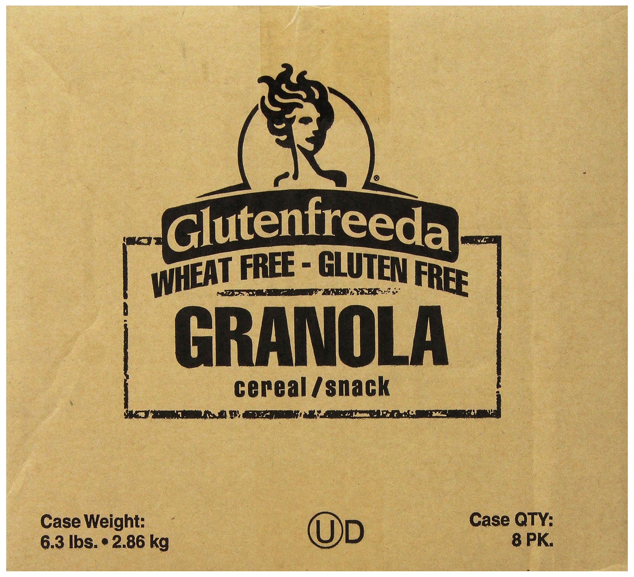 Glutenfreeda Gluten Free Granola Cereal, Apple Almond Honey, 10.5-ounces, 8 Pack