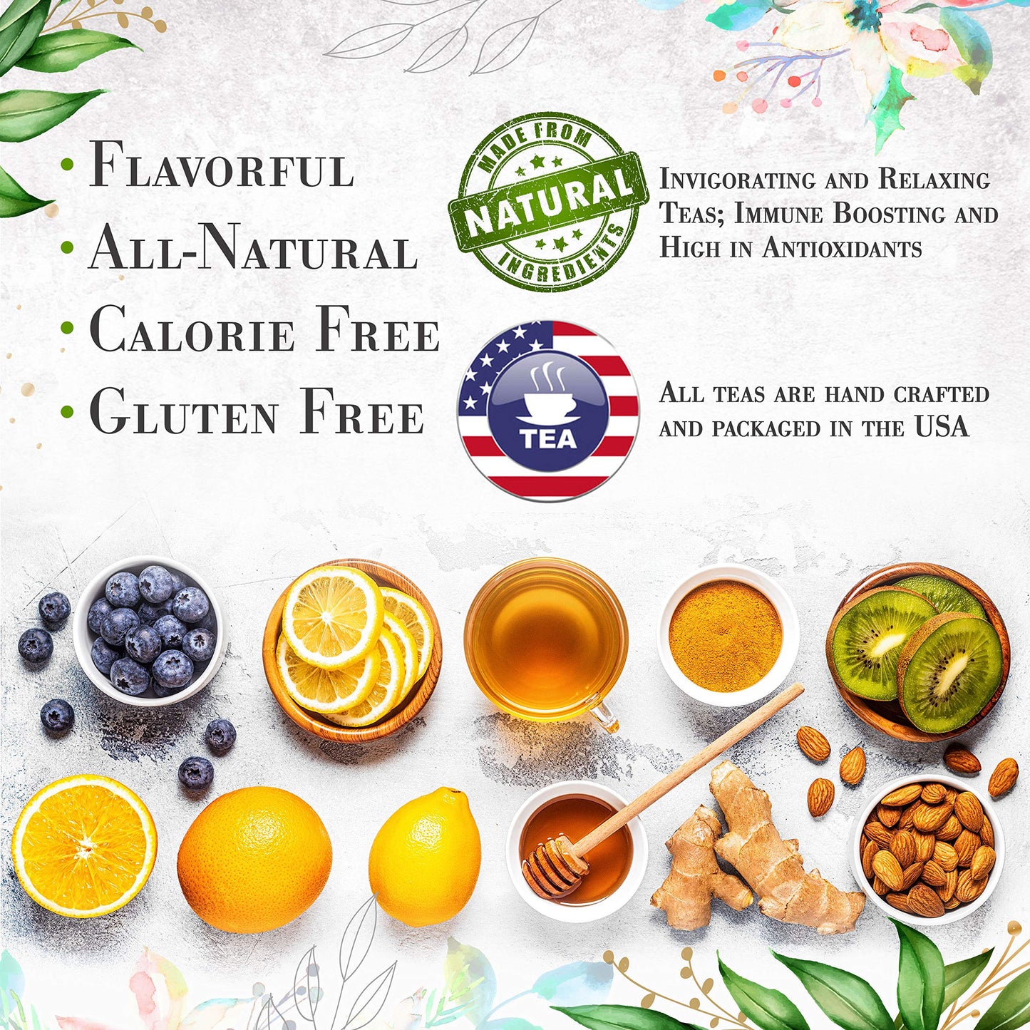 Winter Wonderland Tea by La Tea Dah (Frosted Vanilla Chai Tea), Gourmet Holiday Tea for Christmas, Hanukkah, and New Years, Christmas Tea Gift (12