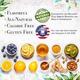 Winter Wonderland Tea by La Tea Dah (Frosted Vanilla Chai Tea), Gourmet Holiday Tea for Christmas, Hanukkah, and New Years, Christmas Tea Gift (12