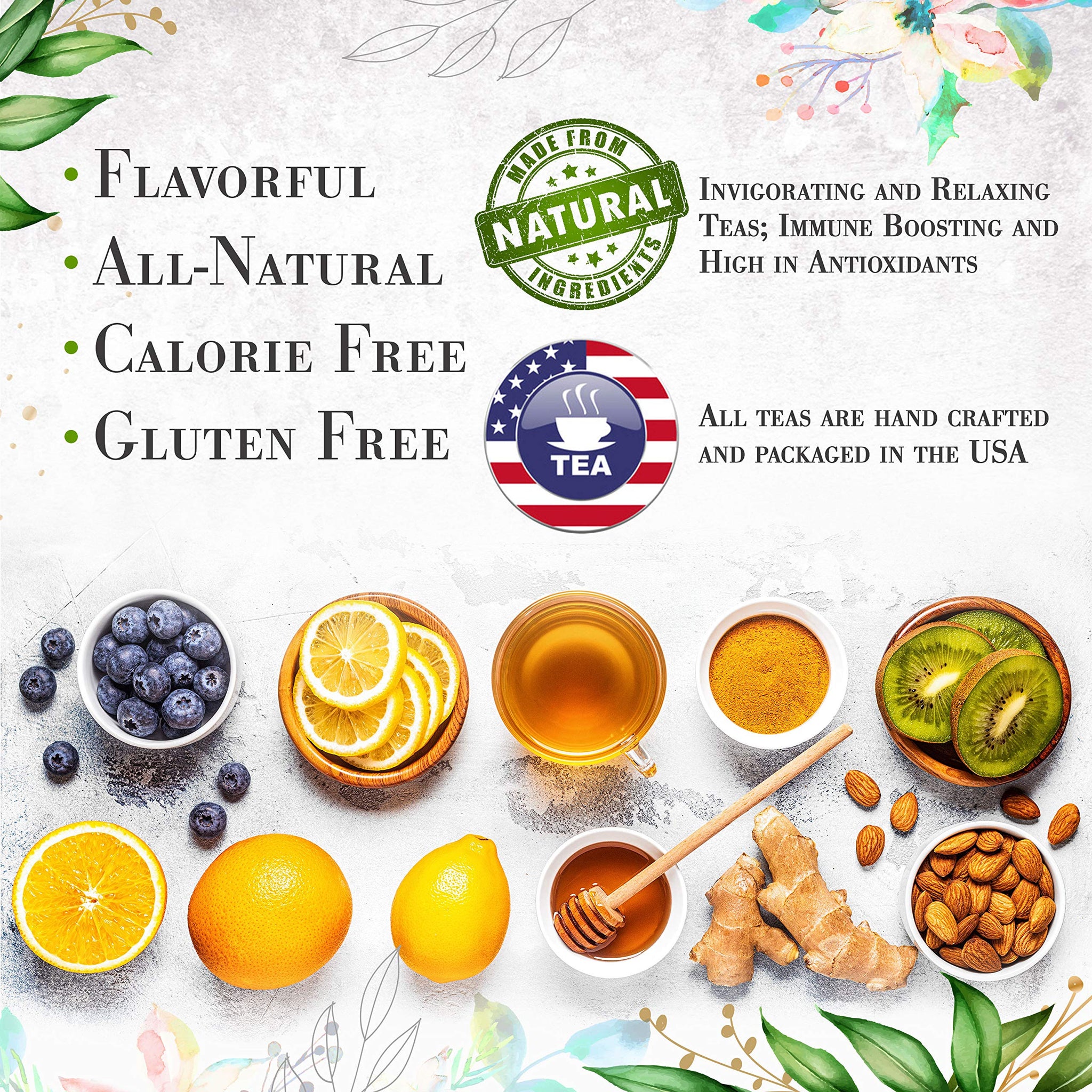 Winter Wonderland Tea by La Tea Dah (Frosted Vanilla Chai Tea), Gourmet Holiday Tea for Christmas, Hanukkah, and New Years, Christmas Tea Gift (12