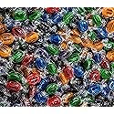 Sugar Free Assorted Fruit Hard Candy Buttons - 1 lb of Fresh Delicious Cherry Orange Lime Blackberry Raspberry Individually Wrapped Candy
