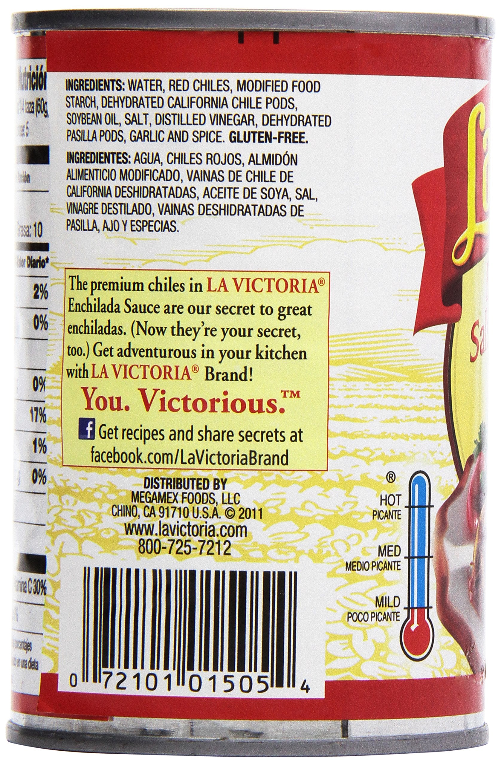 La Victoria Enchilada Sauce, Mild, 10 oz