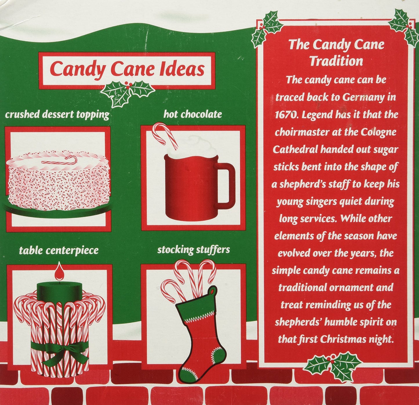 Spangler Candy, Peppermint R&W, 18 ct