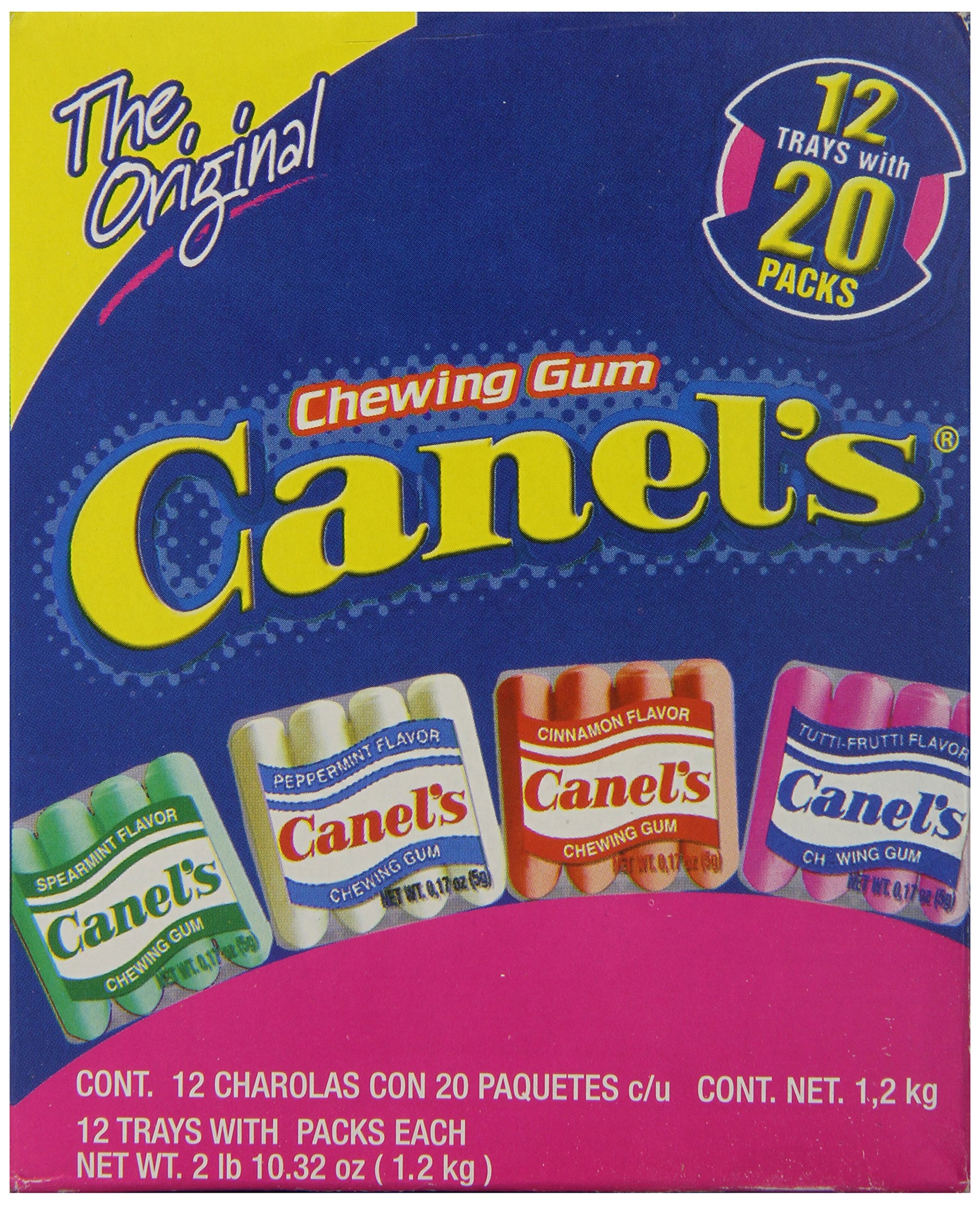 Canel's Assorted Chewing Gum, 20 Count