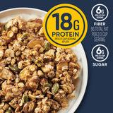 Ratio Protein Fiber Maple Almond Granola Cereal, 18g Protein, 9.8 oz
