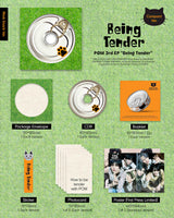 POW Album - Being Tender Daily Snack + Work Snack ver Full SET Compact ver+Pre Order Benefits+BolsVos Exclusive K-POP Giveaways Package