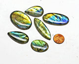 earth 1/4 Kilo Labradorite Cabs Wholesale Lot