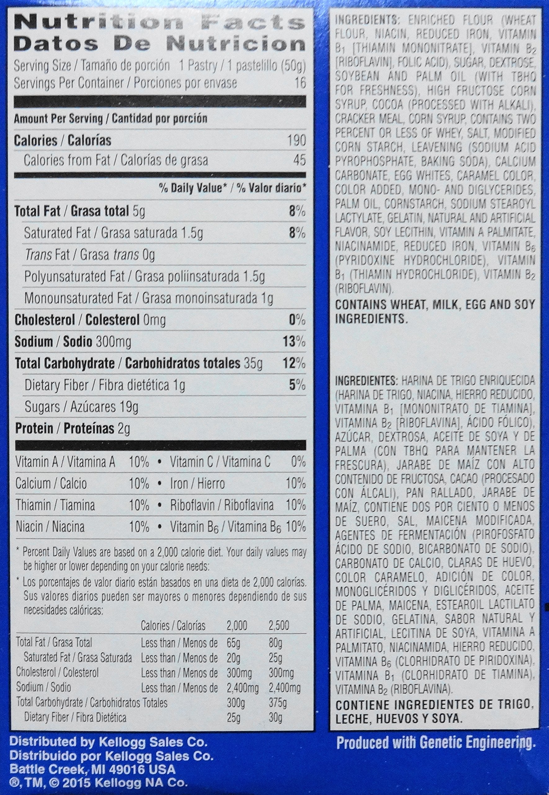 Pop-Tarts Frosted Cookies & Creme Toaster Pastries