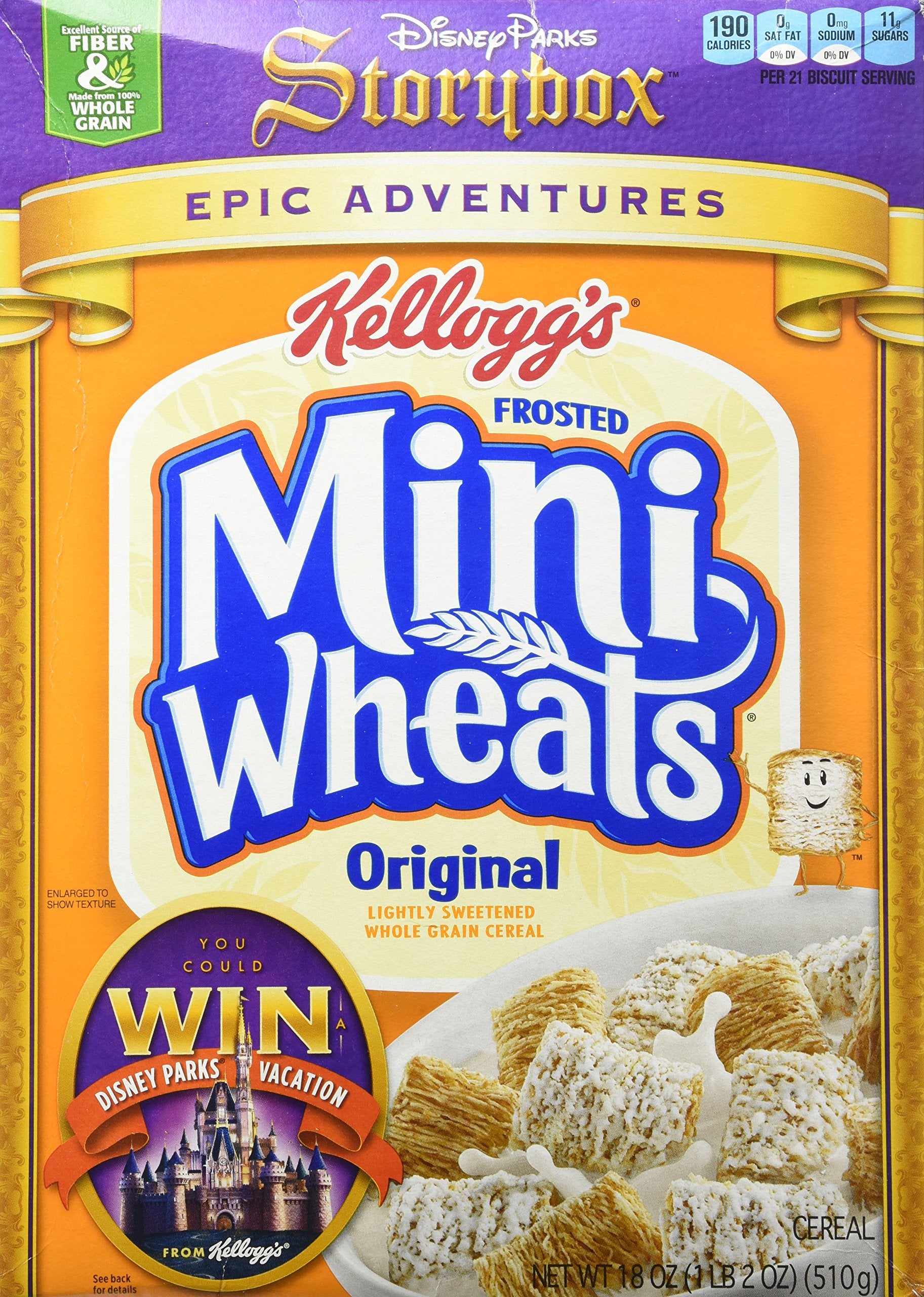Kellogg's Frosted Mini Wheats, 18 Ounce