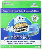 Vanish Drop-Ins Automatic Toilet Bowl Cleaner - Blue, 1.70 Ounce (Pack of 12)