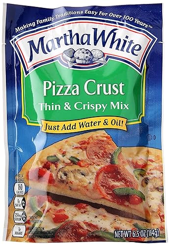 Martha White Thin And Crispy Pizza Crust Mix, 6.5 oz