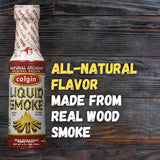 Colgin Authentic Hickory Liquid Smoke 4 oz for Home Cooks & BBQ Enthusiasts - Liquid Smoke for Cooking - Rich, Sweet Smoky Flavor for Meats, Sauces